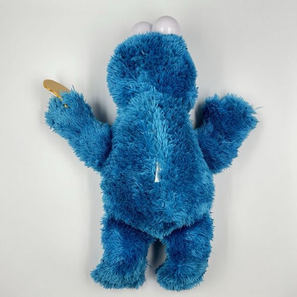 Sesame Street Feed Me Cookie Monster 13" Talking Vibrating Hasbro No Tag -Tested - Picture 2 of 9